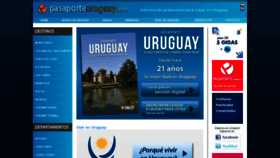 What Pasaporteuruguay.com website looked like in 2020 (3 years ago)