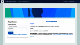 What Plataformavirtual.itla.edu.do website looked like in 2020 (3 years ago)