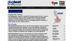 What Pat-testing.info website looked like in 2020 (3 years ago)