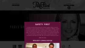 What Pattiflintmd.com website looked like in 2020 (3 years ago)