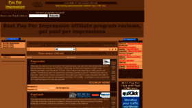 What Pay-per-impression.com website looked like in 2020 (3 years ago)