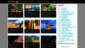 What Pokemonlatinotv.com website looked like in 2020 (3 years ago)