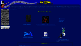What Pcmus.com website looked like in 2020 (3 years ago)