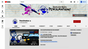 What Pencilmation.com website looked like in 2020 (3 years ago)