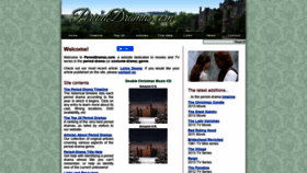 What Perioddramas.com website looked like in 2020 (3 years ago)