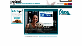 What Petnet.com.au website looked like in 2020 (5 years ago)