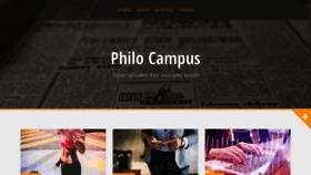 What Philocampus.com website looked like in 2020 (3 years ago)