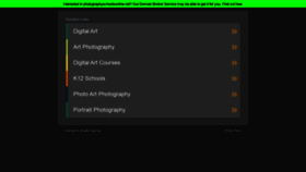 What Photographyschoolsonline.net website looked like in 2020 (3 years ago)