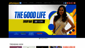 What Physique-tv.com website looked like in 2020 (3 years ago)