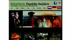 What Paulettesnijders.com website looked like in 2020 (3 years ago)
