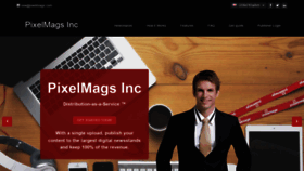 What Pixel-mags.com website looked like in 2020 (3 years ago)