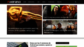 What Pixenario.com website looked like in 2020 (3 years ago)