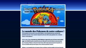 What Pkmn-advance.com website looked like in 2020 (3 years ago)