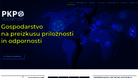 What Pkp.si website looked like in 2020 (3 years ago)
