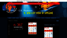 What Piemonte.federvolley.it website looked like in 2020 (3 years ago)
