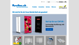 What Plakatdruck.ch website looked like in 2020 (3 years ago)