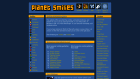 What Planetsmilies.com website looked like in 2020 (3 years ago)
