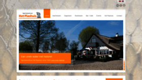 What Plashuis.nl website looked like in 2020 (3 years ago)