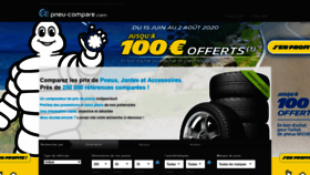 What Pneu-compare.com website looked like in 2020 (3 years ago)