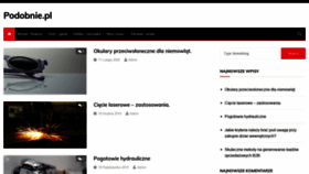 What Podobnie.pl website looked like in 2020 (3 years ago)