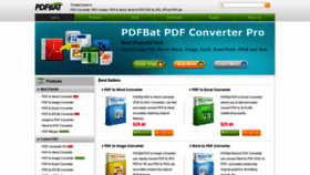 What Pdfbat.com website looked like in 2020 (3 years ago)