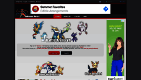 What Pokemonvortex.com website looked like in 2020 (3 years ago)