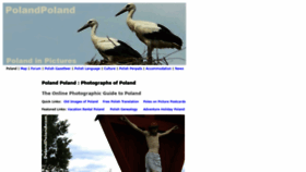 What Polandpoland.com website looked like in 2020 (3 years ago)