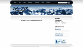 What Polarptr.com website looked like in 2020 (3 years ago)