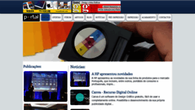 What Portaldasartesgraficas.com website looked like in 2020 (3 years ago)
