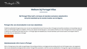 What Portugalvilla.nl website looked like in 2020 (3 years ago)