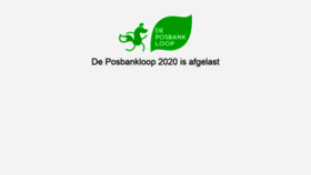 What Posbankloop.nl website looked like in 2020 (3 years ago)