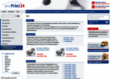 What Posprint24.de website looked like in 2020 (3 years ago)