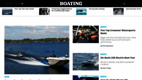 What Powerboatmag.com website looked like in 2020 (3 years ago)