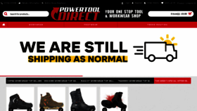 What Powertooldirect.co.uk website looked like in 2020 (3 years ago)