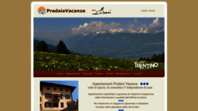What Predaiavacanze.it website looked like in 2020 (3 years ago)