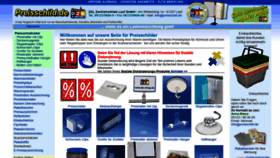 What Preisschild.de website looked like in 2020 (5 years ago)