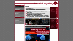 What Presseclub-magdeburg.de website looked like in 2020 (3 years ago)