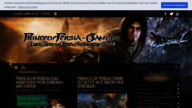 What Princeofpersia-game.de website looked like in 2020 (3 years ago)