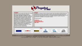 What Progetplus.it website looked like in 2020 (3 years ago)