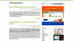 What Profimagazin.cz website looked like in 2020 (5 years ago)