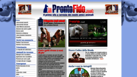 What Prontofido.net website looked like in 2020 (3 years ago)