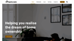 What Propertyloans.co.za website looked like in 2020 (3 years ago)