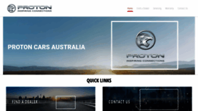What Proton.com.au website looked like in 2020 (3 years ago)