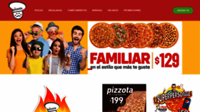 What Pizzeta.com.mx website looked like in 2020 (5 years ago)