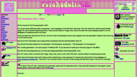 What Psychedelix.com website looked like in 2020 (3 years ago)