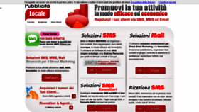 What Pubblicitalocale.net website looked like in 2020 (3 years ago)