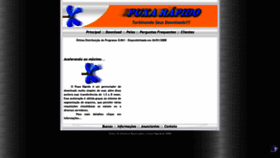 What Puxarapido.com.br website looked like in 2020 (3 years ago)