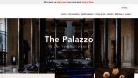 What Palazzo.com website looked like in 2020 (3 years ago)