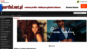 What Portfel.net.pl website looked like in 2020 (3 years ago)