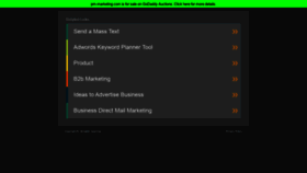 What Pm-marketing.com website looked like in 2020 (3 years ago)